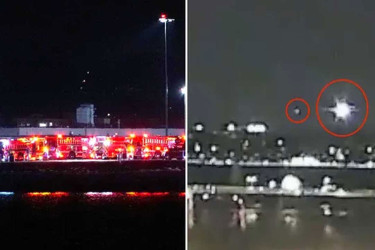 যুক্তরাষ্ট্রে সামরিক হেলিকপ্টারের সঙ্গে সংঘর্ষে যাত্রীবাহী বিমান বিধ্বস্ত