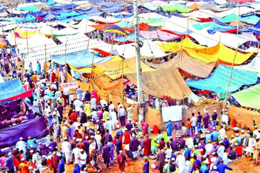 টঙ্গীতে দ্বিতীয় ধাপের ইজতেমা শুরু আগামীকাল