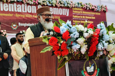 ‘শিক্ষার সঙ্গে নৈতিকতার সম্মিলন ছাড়া দেশপ্রেম তৈরি হয় না’