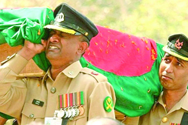 আজ জাতীয় শহীদ সেনা দিবস