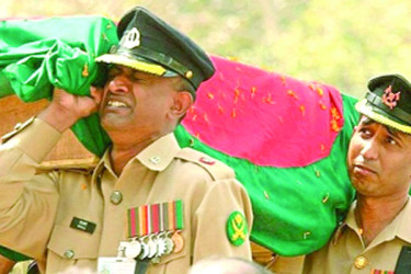 আজ জাতীয় শহীদ সেনা দিবস