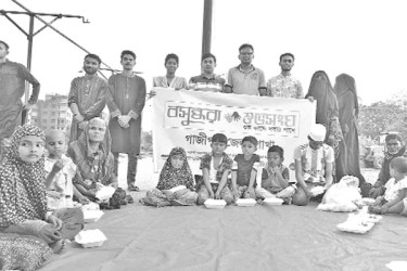 সুবিধাবঞ্চিত শিশুদের সঙ্গে ইফতার