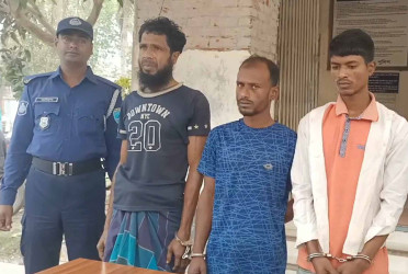 শ্রীপুরে হত্যার ঘটনায় তিনজন গ্রেফতার