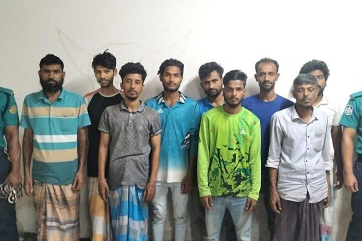 মোহাম্মদপুর পুলিশের বিশেষ অভিযান, গ্রেফতার ১০