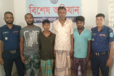 গাইবান্ধায় চোর চক্রের ৪ সদস্য গ্রেফতার