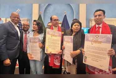 নিউইয়র্কে ‘বাংলাদেশের ঐতিহ্য উদযাপনী’ সমাবেশ