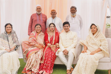 পর্দায় নয়, এবার সত্যিই বিয়ে করলেন শামীম হাসান সরকার