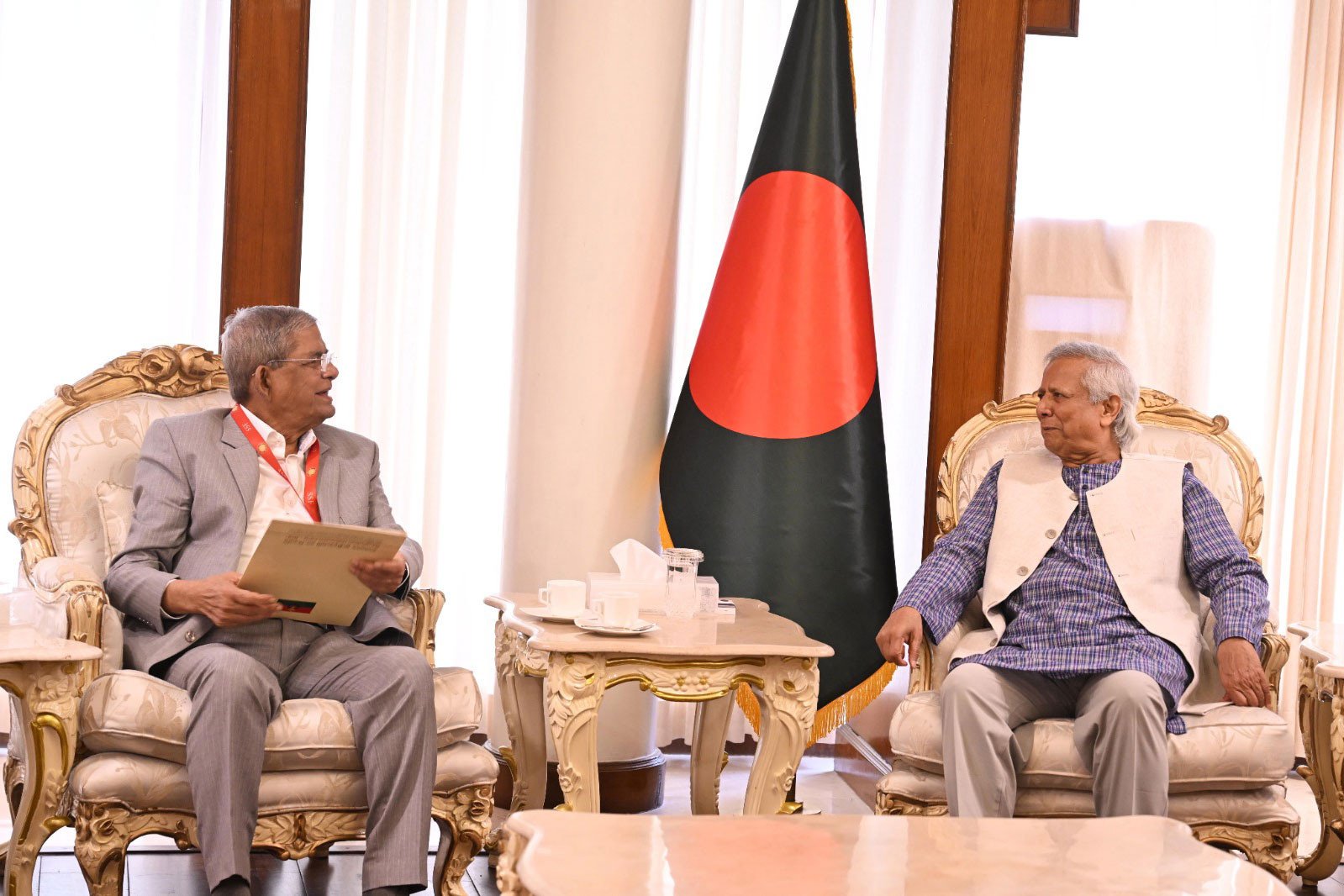 প্রধান উপদেষ্টার কথায় সন্তুষ্ট নয় বিএনপি: মির্জা ফখরুল