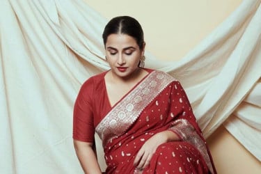 আমার লজ্জা নেই, জিম লুক নয় শাড়িতেই খুশি: বিদ্যা