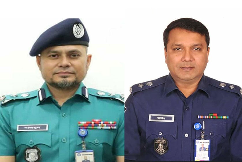 পুলিশ সার্ভিস অ্যাসোসিয়েশনের সভাপতি নাজমুল করিম, সম্পাদক আনিসুজ্জামান