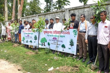 গাইবান্ধায় বৃক্ষরোপণ কর্মসূচি