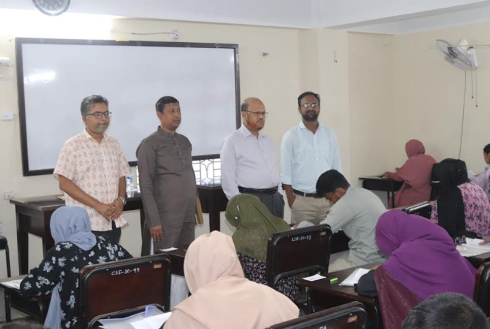 চাঁবিপ্রবিতে ‘বি’ ইউনিটের ভর্তি পরীক্ষা অনুষ্ঠিত