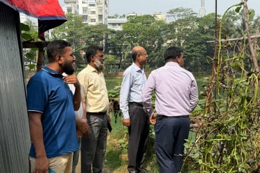 পরিচ্ছন্নতা ও দখলমুক্ত পরিবেশ নিশ্চিতে উত্তরা ঘুরে দেখলেন রাজউক চেয়ারম্যান