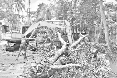 খনন করা হচ্ছে ভাড়ানি খাল