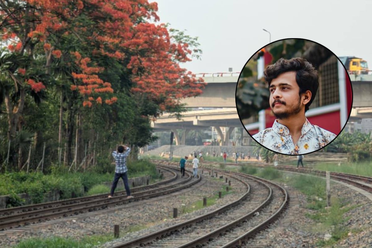 রেললাইনে ভিডিও করতে গিয়ে ট্রেনে কাটা পড়ে তরুণ আলোকচিত্রীর মৃত্যু