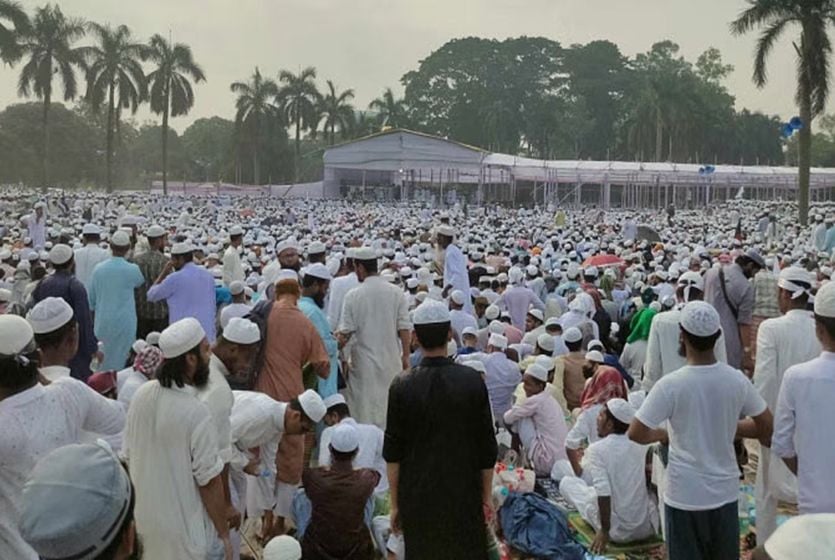 হেফাজতের মহাসমাবেশ শুরু