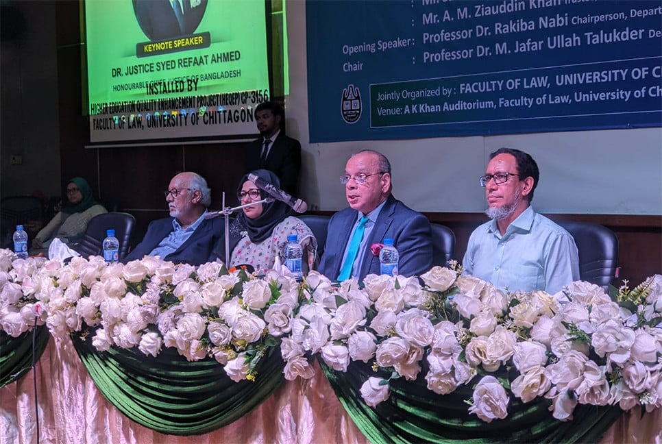 ন্যায়বিচার নিশ্চিতে সংবিধান ও গণতন্ত্রের মধ্যে ভারসাম্য রাখাই হবে বড় চ্যালেঞ্জ: প্রধান বিচারপতি