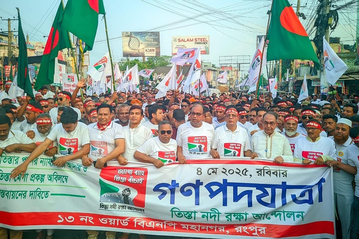 ‘চাটুকর হাসিনা না থাকলে তিস্তার পানির হিস্যা আগেই আদায় হতো’