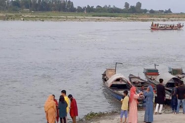 বৃষ্টিপাতে যমুনায় বেড়েছে পানি