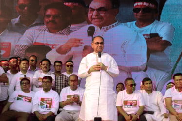আমরা বকশিস চাই না ভিক্ষা চাই না, পানির ন্যায্য হিস্যা চাই: মির্জা আব্বাস