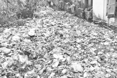 জলাবদ্ধতায় দুর্বিষহ জীবন