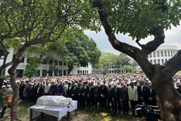 সুপ্রিম কোর্ট প্রাঙ্গণে ব্যারিস্টার আব্দুর রাজ্জাকের জানাজা সম্পন্ন