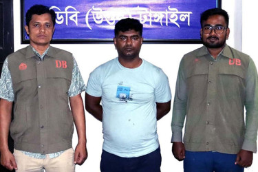 টাঙ্গাইলে ডাকাতির মূলহোতা সাগর গ্রেফতার