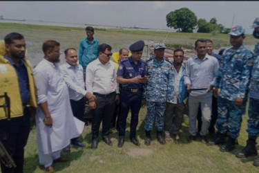 চাঁদপুরে জব্দ করা ৭ নৌকার নিলাম সম্পন্ন