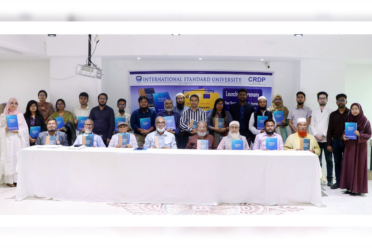 গবেষণা ও প্রকাশনায় গুরুত্ব দিতে শিক্ষকদের প্রতি আহ্বান আইএসইউ উপাচার্যের