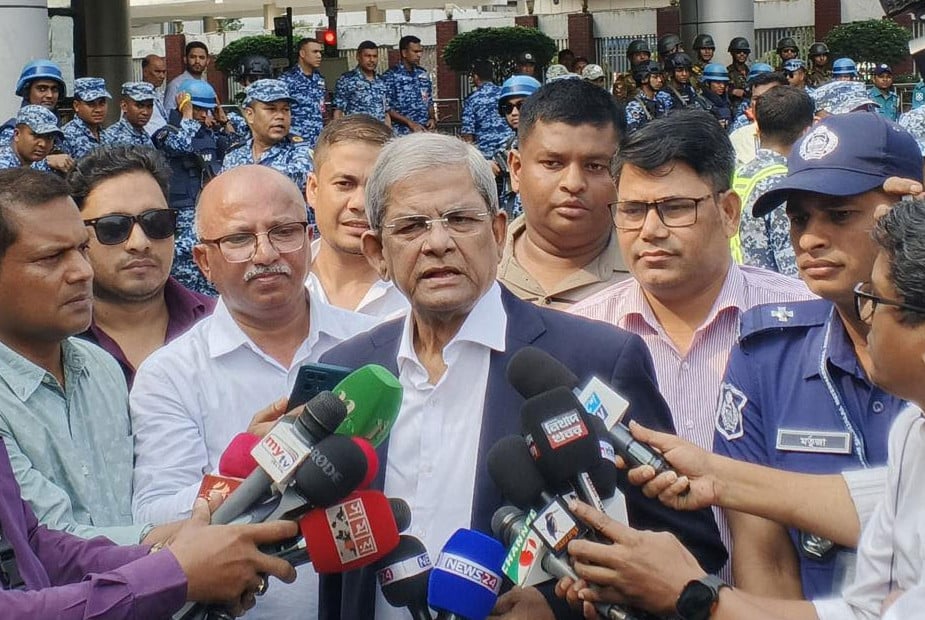 দেশ ও জাতির জন্য আনন্দের দিন আজ : মির্জা ফখরুল
