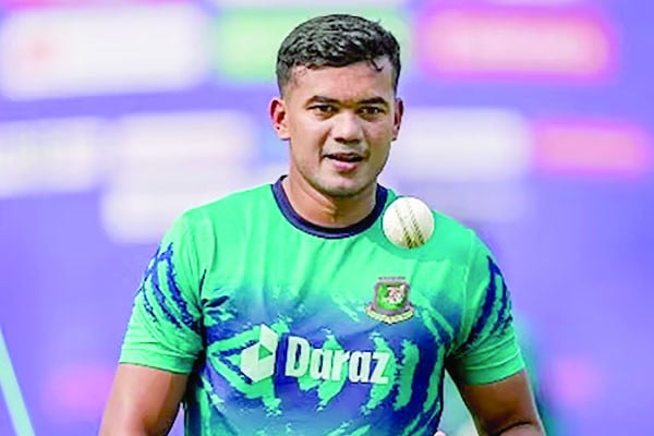 আরও এক মাস মাঠের বাইরে তাসকিন
