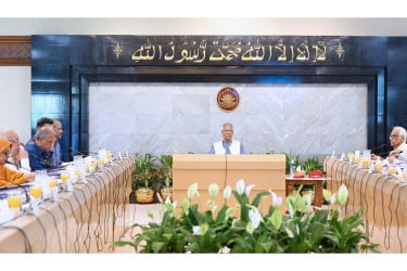 উপদেষ্টা পরিষদের সভায় প্রধান উপদেষ্টা