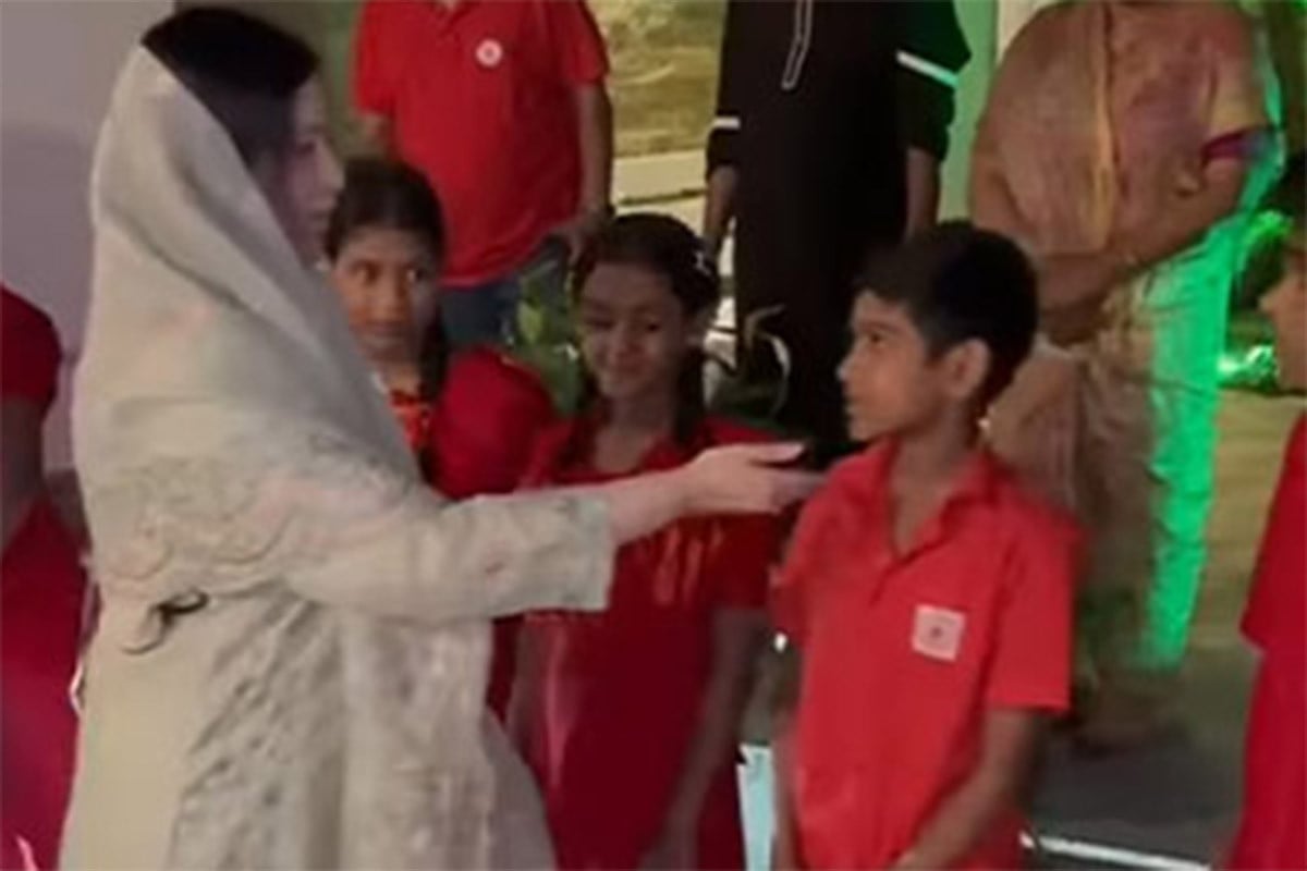 ‘সুরভী’র শিশুদের ভালোবাসায় সিক্ত জোবাইদা রহমান