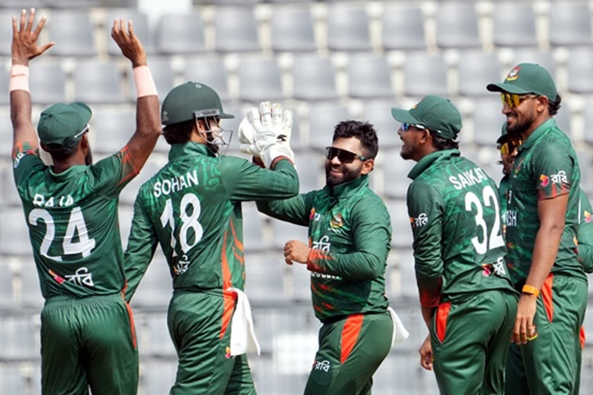নিউজিল্যান্ডকে বড় ব্যবধানে হারিয়ে সিরিজ জয় বাংলাদেশের