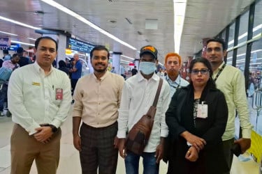 রাশিয়ায় প্রথম ধাপে সফল সার্জারি শেষে দেশে ফিরলেন গণঅভ্যুত্থানে আহত খোকন