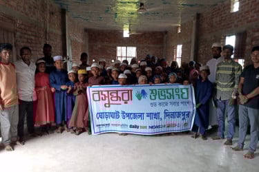 ঘোড়াঘাটে মাদ্রাসা শিক্ষার্থীদের নিয়ে বসুন্ধরা শুভসংঘের নানা আয়োজন