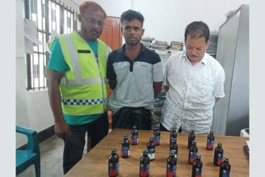 ঝিনাইদহে দুই মাদক ব্যবসায়ী আটক
