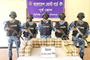 টেকনাফে পানের বরজ থেকে ইয়াবা জব্দ