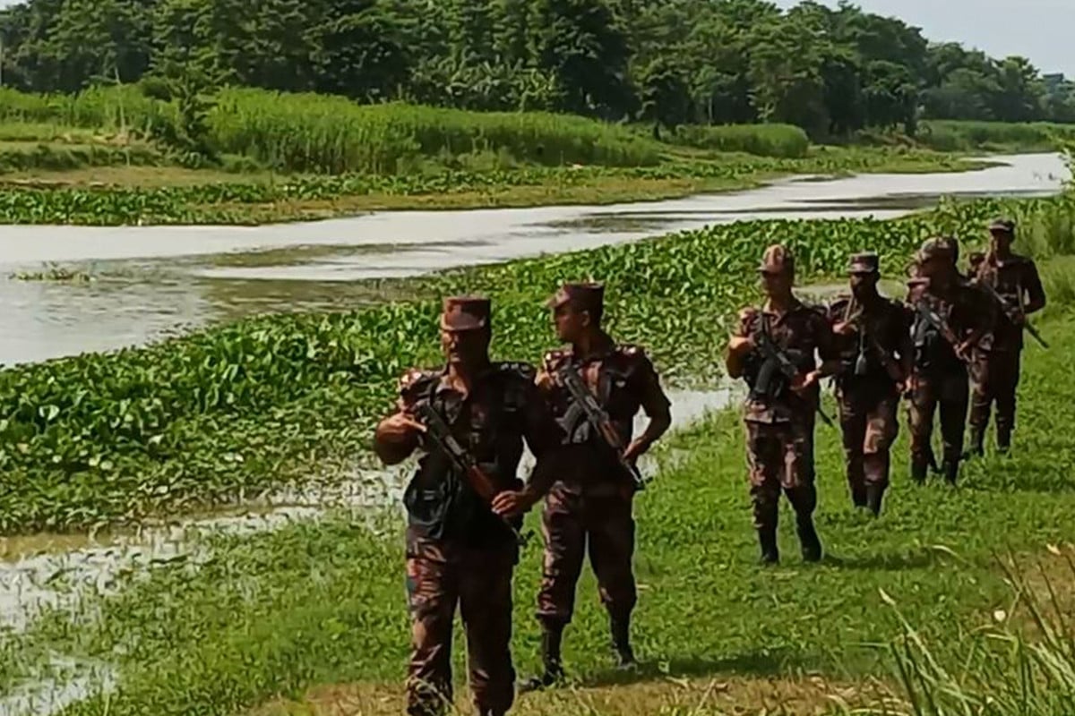 চাঁপাইনবাবগঞ্জ সীমান্তে বিজিবির নজরদারি বৃদ্ধি