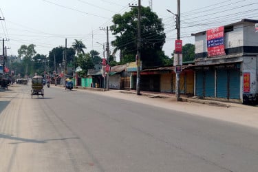দাবদাহে পুড়ছে রংপুর, রাস্তা-ঘাট ফাঁকা