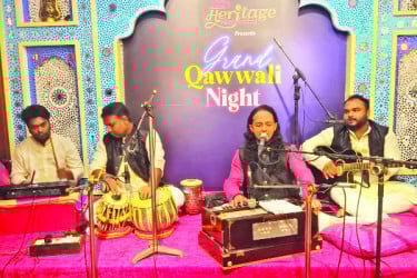 আইসিসিবি হেরিটেজ রেস্টুরেন্টে মোগল পরিবেশে কাওয়ালির মুগ্ধতা