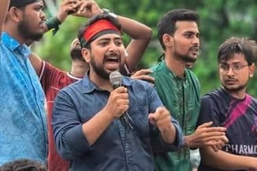 বিপ্লবী ছাত্র-জনতাকে অভিনন্দন : নাহিদ ইসলাম