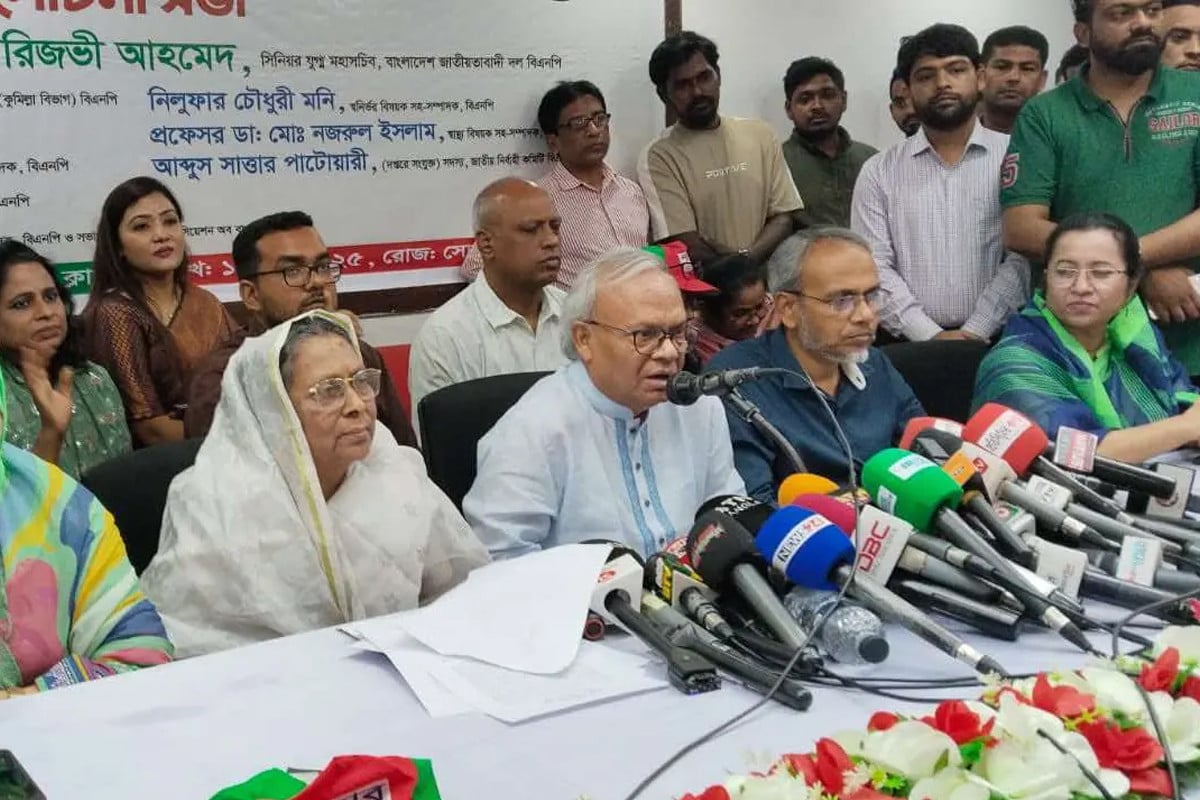 দেশের স্বাস্থ্যখাতের উন্নয়ন করলে ভারতে যাওয়ার প্রয়োজন নেই : রিজভী