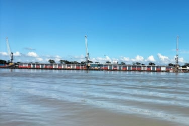 নদীবন্দরে ১ নম্বর সতর্ক সংকেত