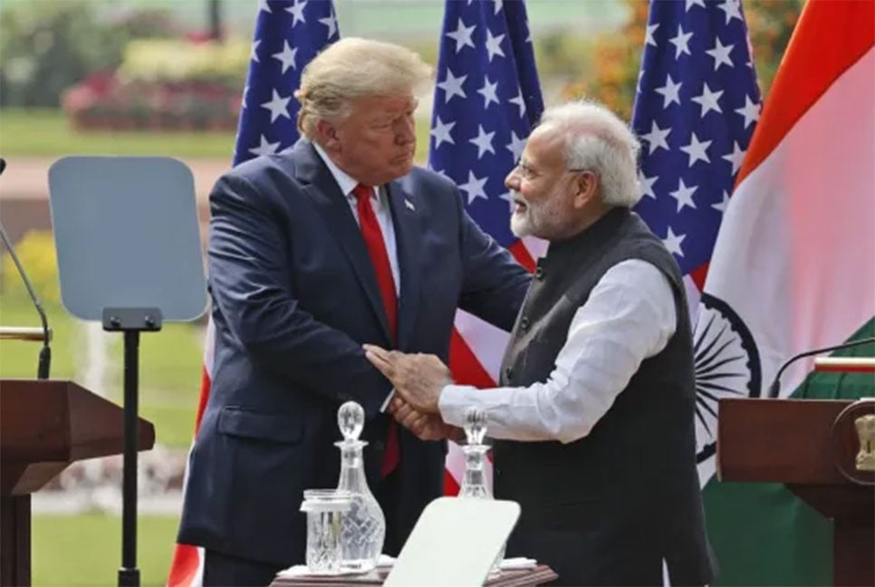 কাশ্মীর নিয়ে ট্রাম্পের মধ্যস্থতার প্রস্তাব কি ভারতকে বিব্রত করলো?
