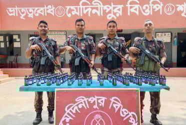 মহেশপুর সীমান্তে অবৈধভাবে পারাপারের সময় আটক ৪, মাদক জব্দ