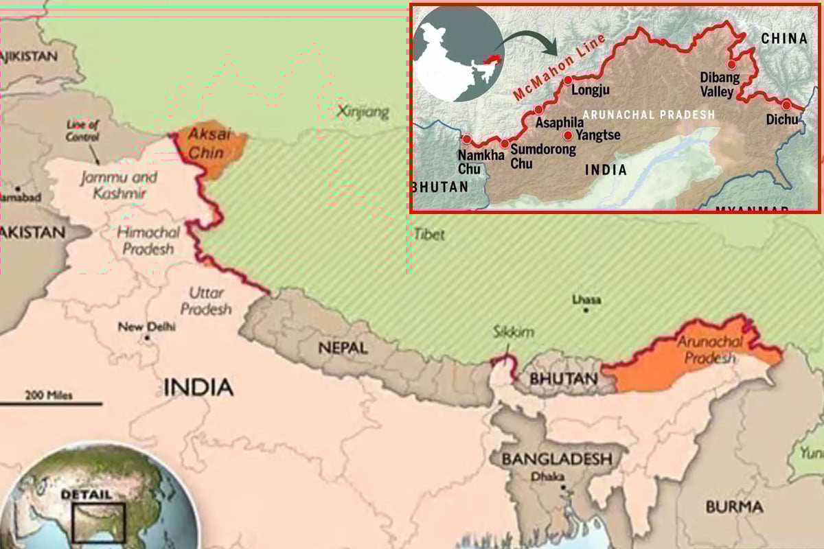অরুণাচলের ২৭ জায়গার নতুন নামকরণ করল চীন