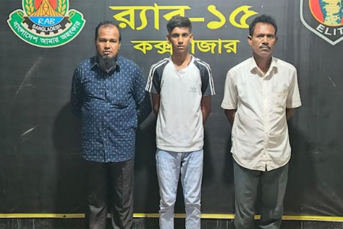 কক্সবাজারে ৩ মাদক ব্যবসায়ী গ্রেফতার