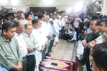 ঢাবিতে সাম্যের জানাজা সম্পন্ন
