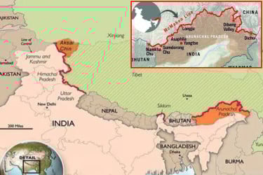 অরুণাচলের ২৭ জায়গার নতুন নামকরণ করল চীন